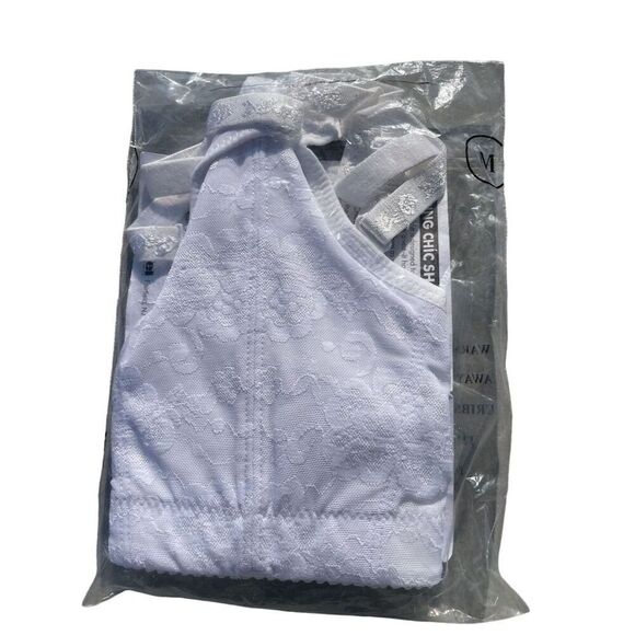 Push up Bra White Lace Bra Medium - Picture 4 of 10